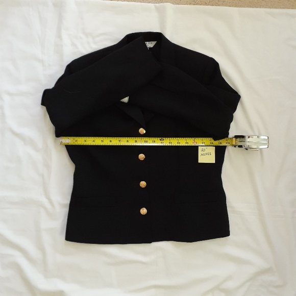 Austin Reed Black Wool Hanover Blazer 10P NWT New with Tags - Picture 14 of 14